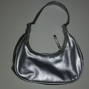Silver Shoulder Party Purse